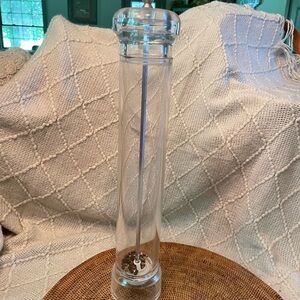 Large lucite pepper mill